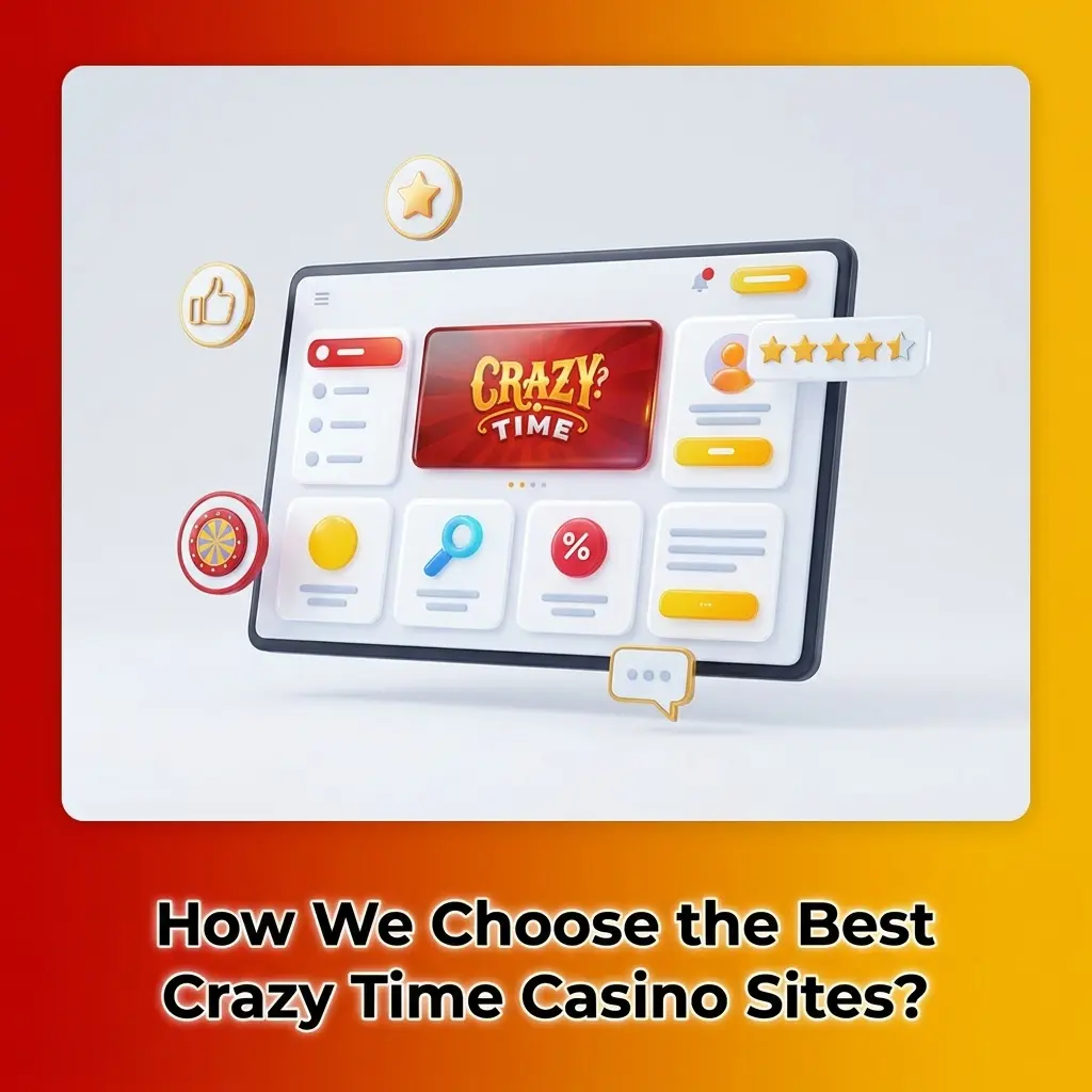 Crazy Time casino site review process